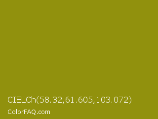 CIELCh 58.32,61.605,103.072 Color Image