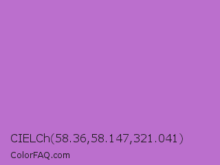 CIELCh 58.36,58.147,321.041 Color Image