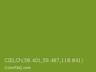 CIELCh 58.401,59.487,118.841 Color Image