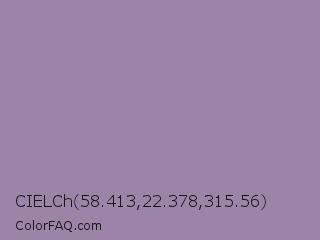 CIELCh 58.413,22.378,315.56 Color Image