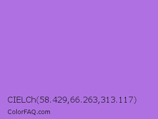 CIELCh 58.429,66.263,313.117 Color Image