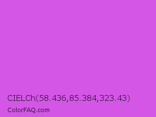 CIELCh 58.436,85.384,323.43 Color Image