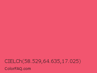 CIELCh 58.529,64.635,17.025 Color Image