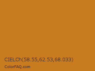 CIELCh 58.55,62.53,68.033 Color Image