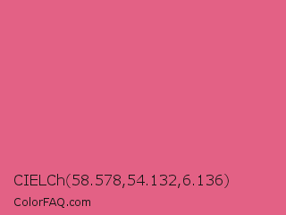 CIELCh 58.578,54.132,6.136 Color Image