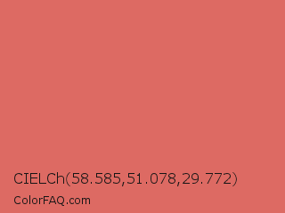 CIELCh 58.585,51.078,29.772 Color Image