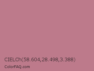 CIELCh 58.604,28.498,3.388 Color Image
