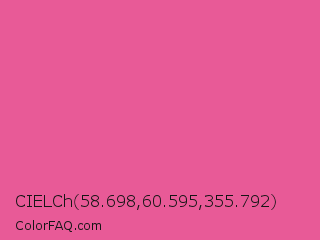 CIELCh 58.698,60.595,355.792 Color Image