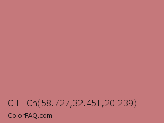 CIELCh 58.727,32.451,20.239 Color Image