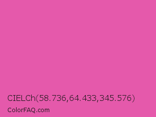 CIELCh 58.736,64.433,345.576 Color Image