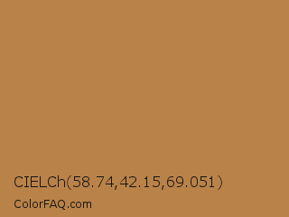 CIELCh 58.74,42.15,69.051 Color Image