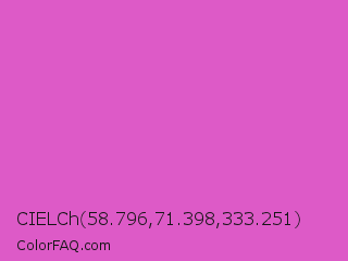 CIELCh 58.796,71.398,333.251 Color Image