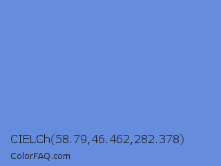 CIELCh 58.79,46.462,282.378 Color Image