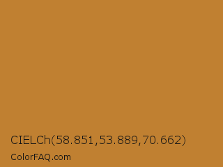 CIELCh 58.851,53.889,70.662 Color Image
