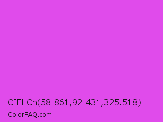 CIELCh 58.861,92.431,325.518 Color Image