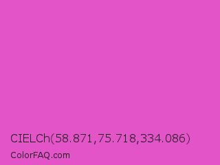 CIELCh 58.871,75.718,334.086 Color Image