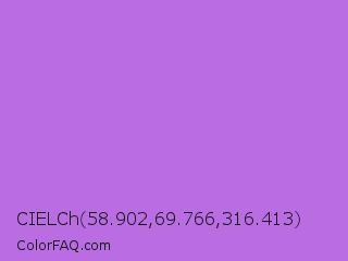 CIELCh 58.902,69.766,316.413 Color Image