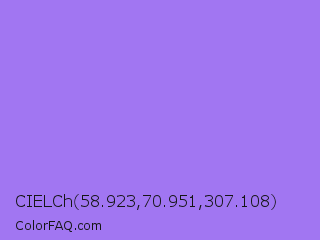 CIELCh 58.923,70.951,307.108 Color Image