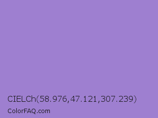 CIELCh 58.976,47.121,307.239 Color Image