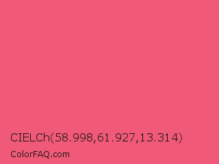 CIELCh 58.998,61.927,13.314 Color Image