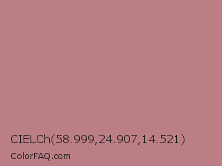 CIELCh 58.999,24.907,14.521 Color Image