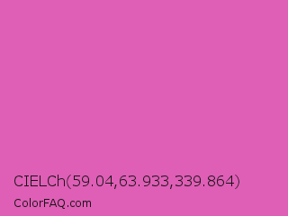 CIELCh 59.04,63.933,339.864 Color Image