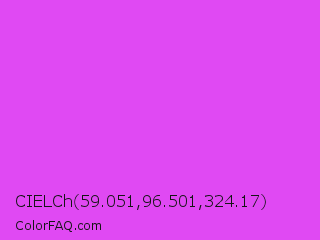 CIELCh 59.051,96.501,324.17 Color Image