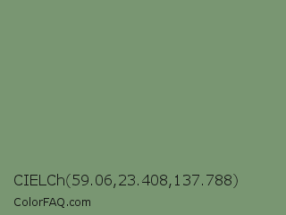 CIELCh 59.06,23.408,137.788 Color Image