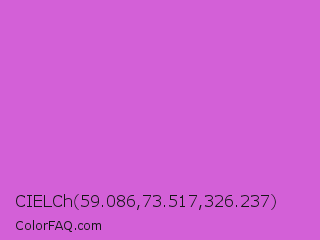 CIELCh 59.086,73.517,326.237 Color Image