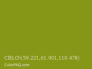 CIELCh 59.221,61.901,110.478 Color Image