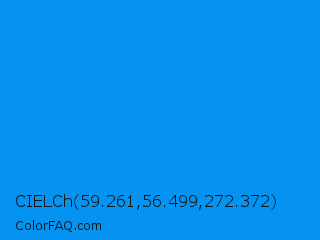CIELCh 59.261,56.499,272.372 Color Image