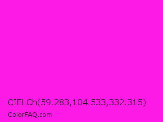 CIELCh 59.283,104.533,332.315 Color Image