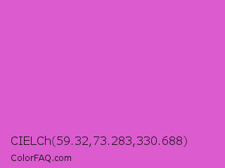 CIELCh 59.32,73.283,330.688 Color Image