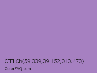 CIELCh 59.339,39.152,313.473 Color Image