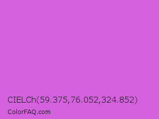 CIELCh 59.375,76.052,324.852 Color Image