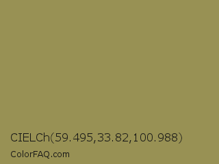 CIELCh 59.495,33.82,100.988 Color Image