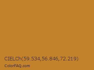 CIELCh 59.534,56.846,72.219 Color Image