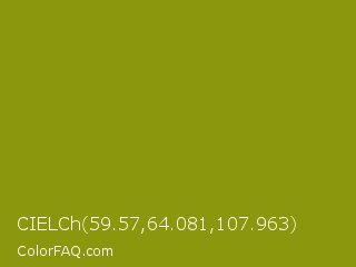 CIELCh 59.57,64.081,107.963 Color Image