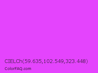 CIELCh 59.635,102.549,323.448 Color Image