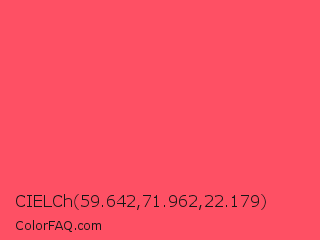 CIELCh 59.642,71.962,22.179 Color Image