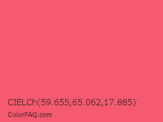 CIELCh 59.655,65.062,17.885 Color Image