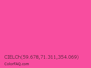 CIELCh 59.678,71.311,354.069 Color Image