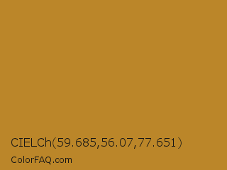 CIELCh 59.685,56.07,77.651 Color Image