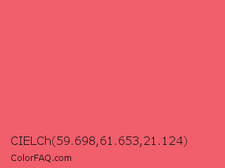 CIELCh 59.698,61.653,21.124 Color Image