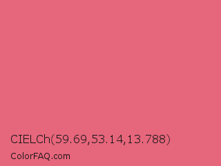 CIELCh 59.69,53.14,13.788 Color Image