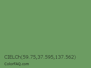 CIELCh 59.75,37.595,137.562 Color Image