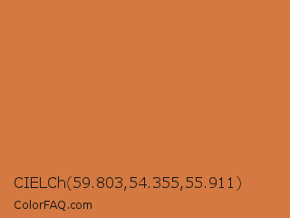 CIELCh 59.803,54.355,55.911 Color Image