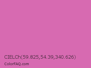 CIELCh 59.825,54.39,340.626 Color Image