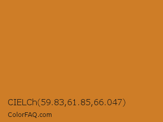CIELCh 59.83,61.85,66.047 Color Image