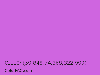 CIELCh 59.848,74.368,322.999 Color Image